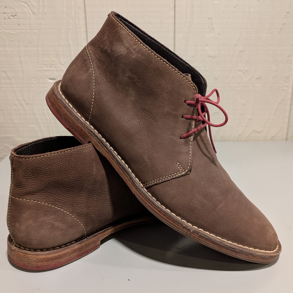 Cole Haan "Paul" Men's Brown Chukka Boots - Size 11.5
